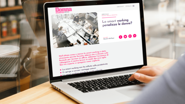 Press Donna Moderna Lo smart working penalizza le donne