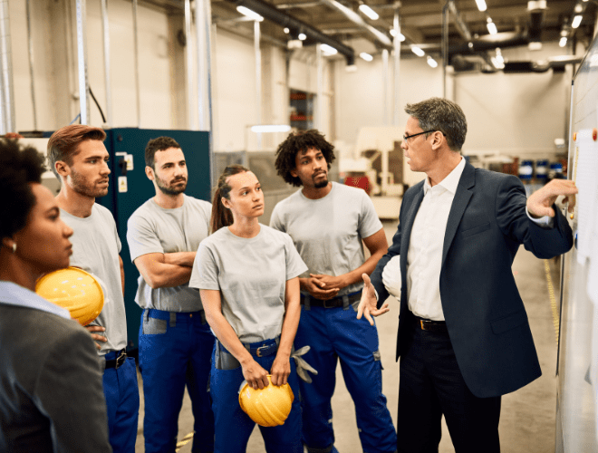 Gestire team di lavoro: formazione per capi turno e capi reparto